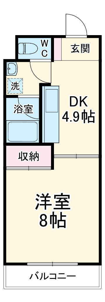 ヴィラ大宮の間取り