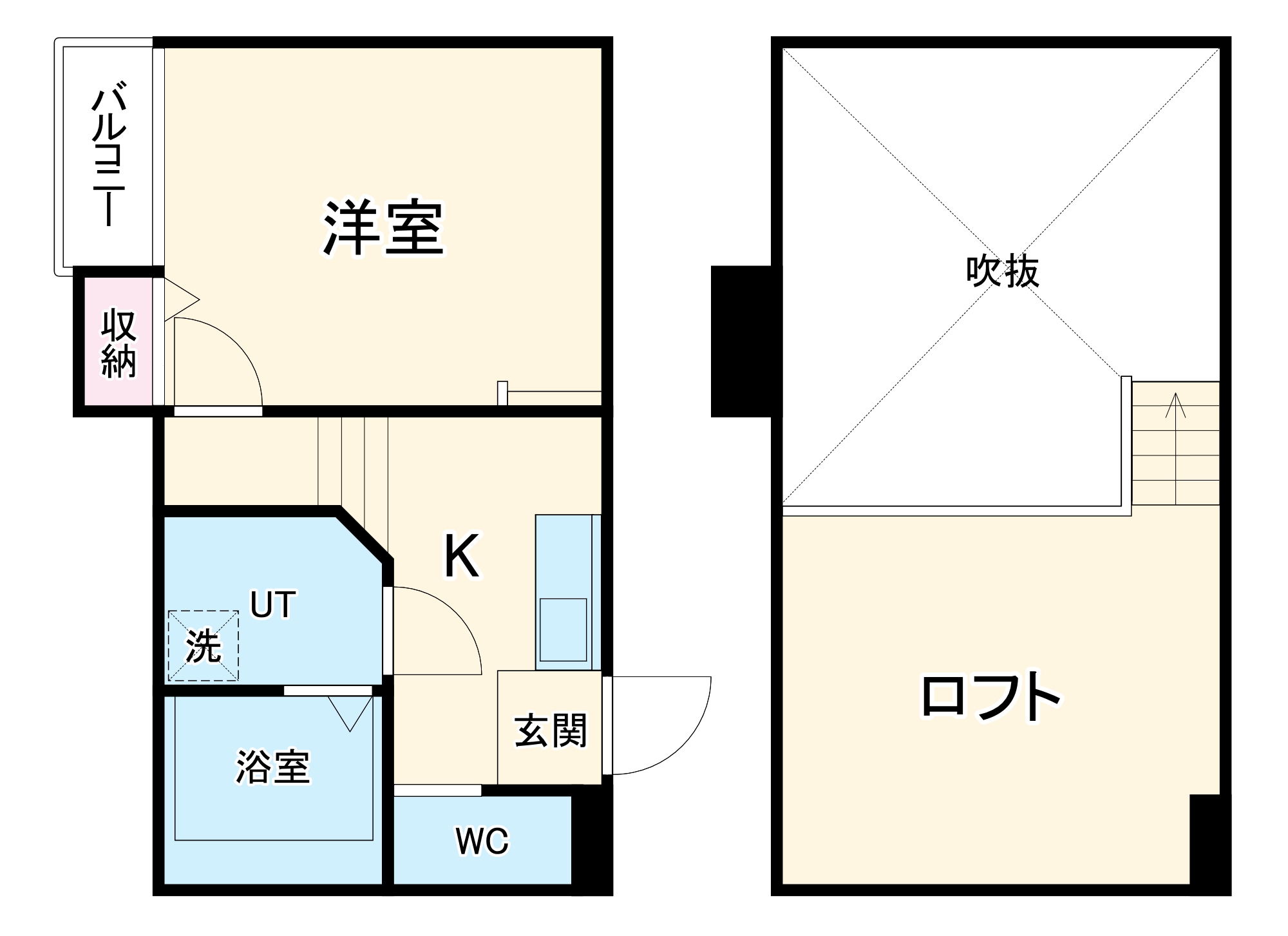 Ampio八田の間取り