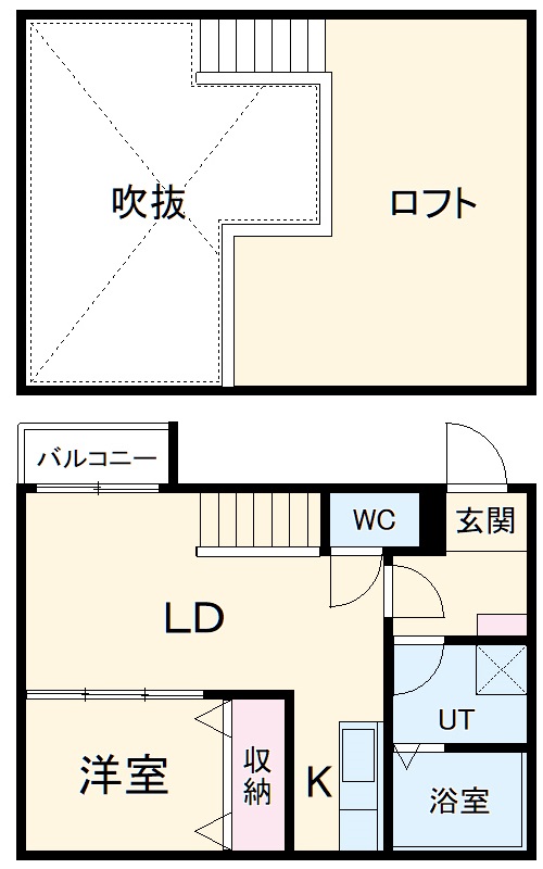 Ampio八田の間取り