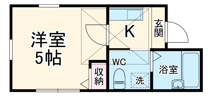 ヒルコート六浦の間取り