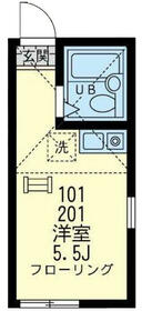 ユナイト寺前コーラルコーストの間取り