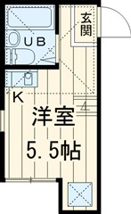 ユナイト寺前コーラルコーストの間取り