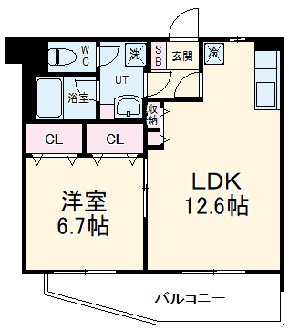 モンテベルナの間取り