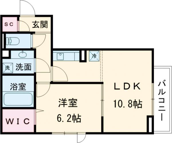 D-room煌の間取り