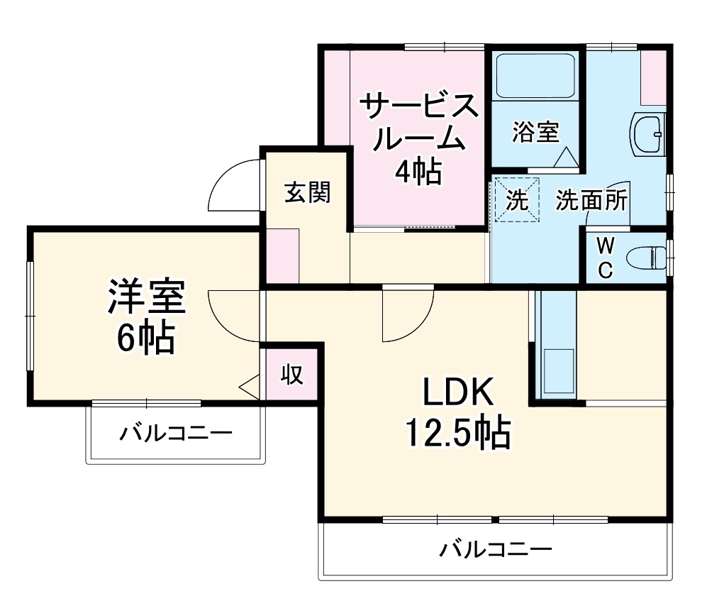 メゾン東山の間取り