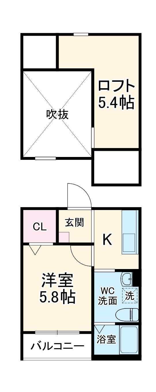 シャルムの間取り