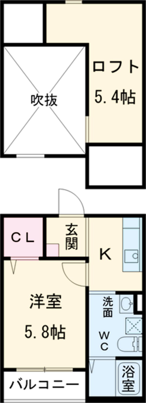 シャルムの間取り