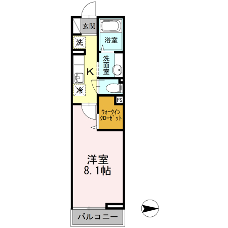 ソルテール六町の間取り