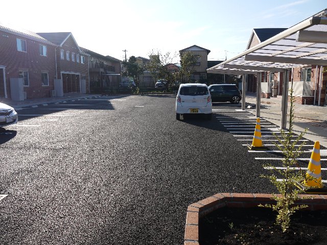 3/12 駐車場