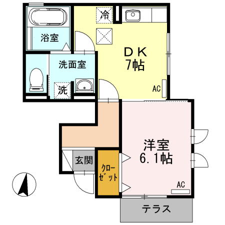 Atrio(アトリオ)の間取り