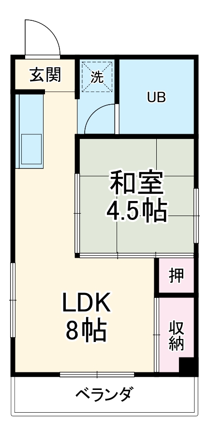 エムズつるぎの間取り