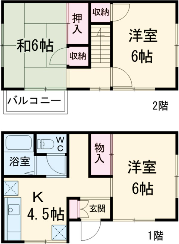 ガーデンハウス田浦町6の間取り