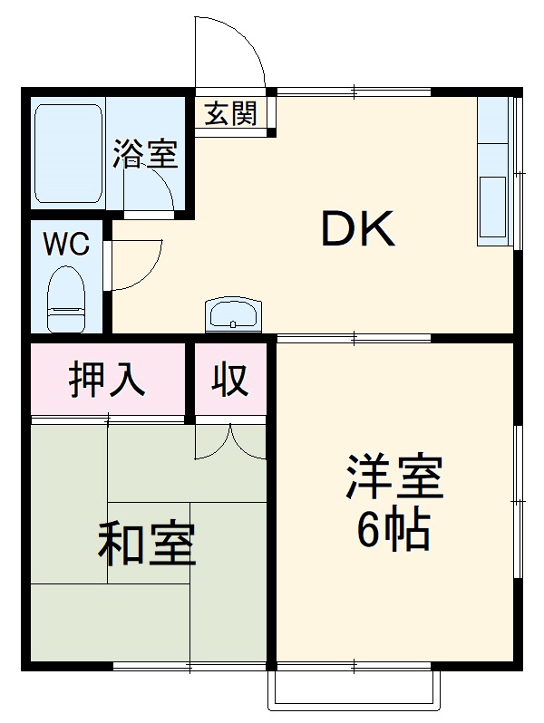アルカサールの間取り