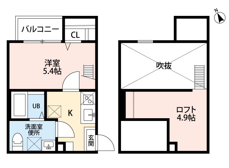 Rilassante山王の間取り