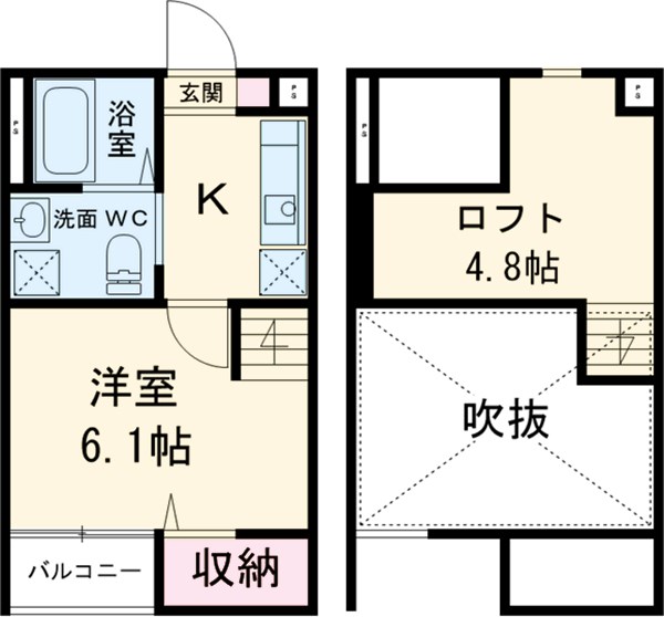 プレジール黄金の間取り