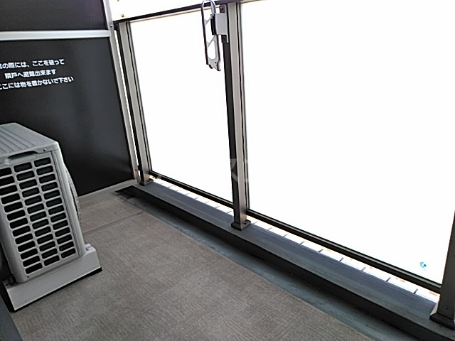 10/22 バルコニー