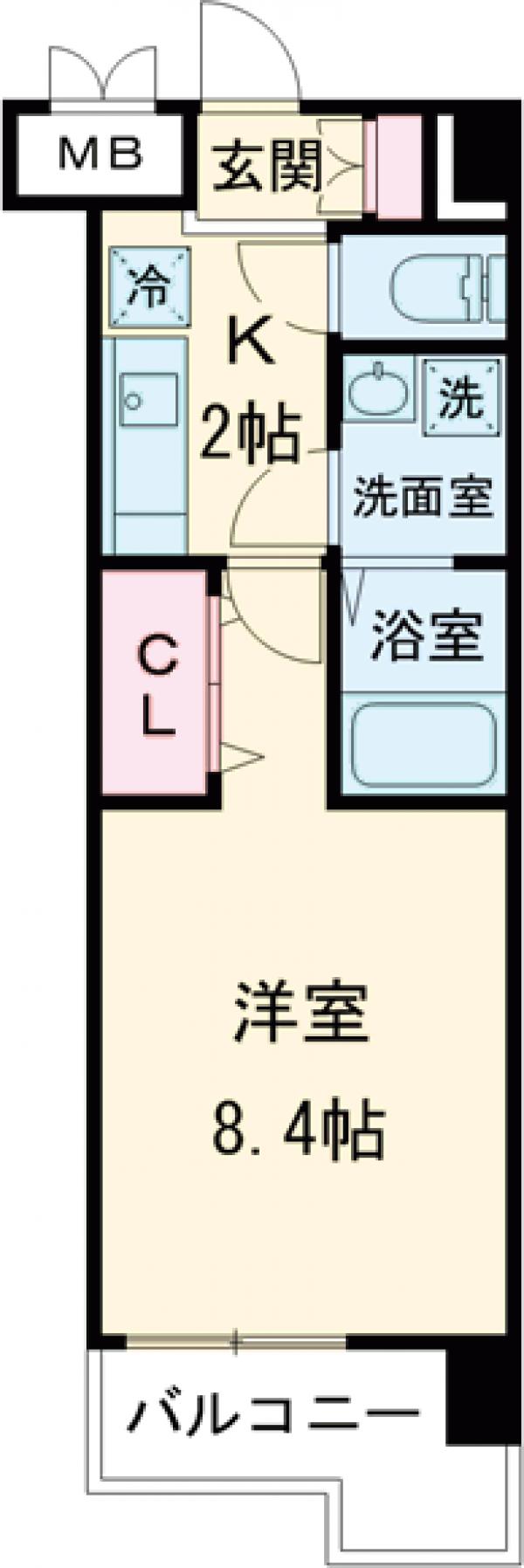 カーサフェリーチェ柴又の間取り