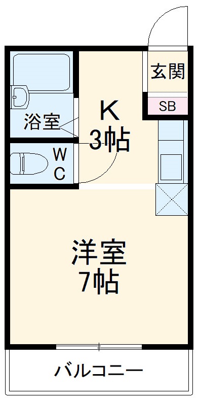 ホーリン原の間取り