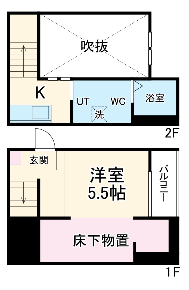 ローレルフォレスタ本陣の間取り