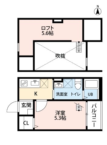 プレミア中村公園の間取り