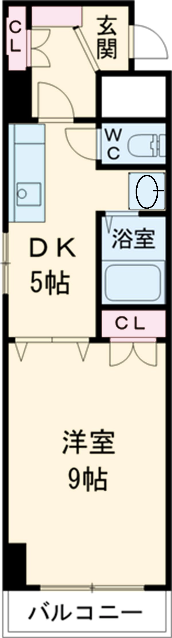 ラヴィアン名駅の間取り