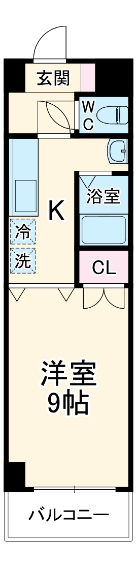 ラヴィアン名駅の間取り