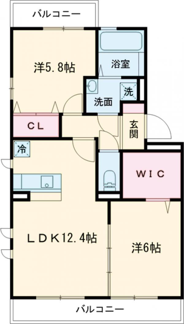 プランドールBの間取り