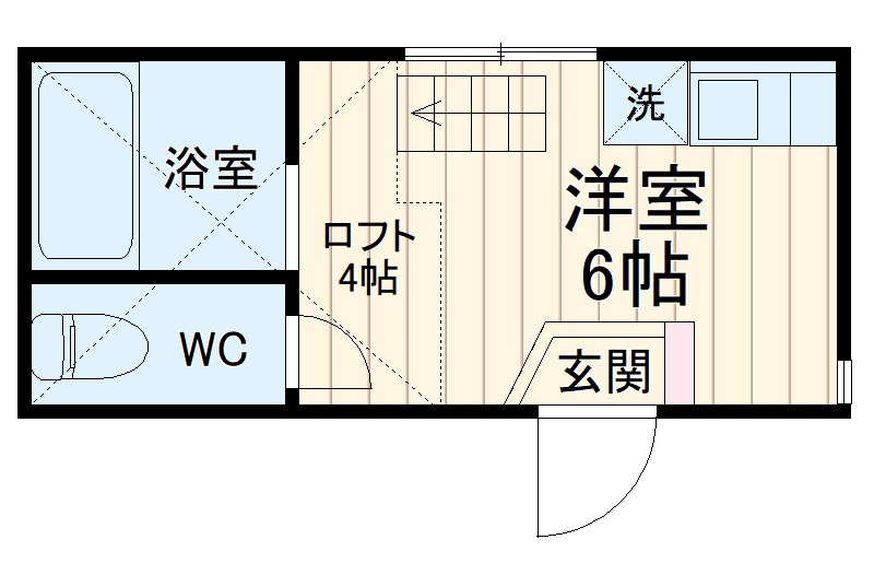 ユナイト根岸アニーローリーの間取り