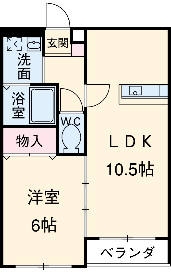 ジュネス大森の間取り