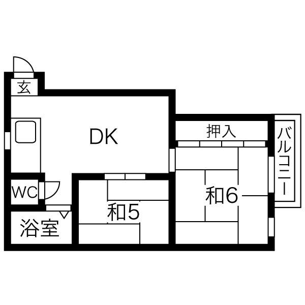 第5近藤ビルの間取り