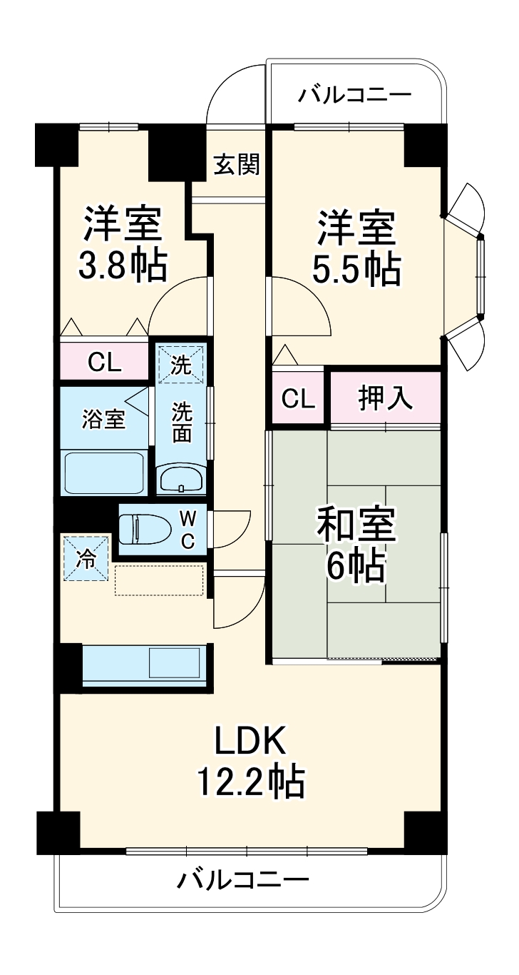 ルミエールの間取り