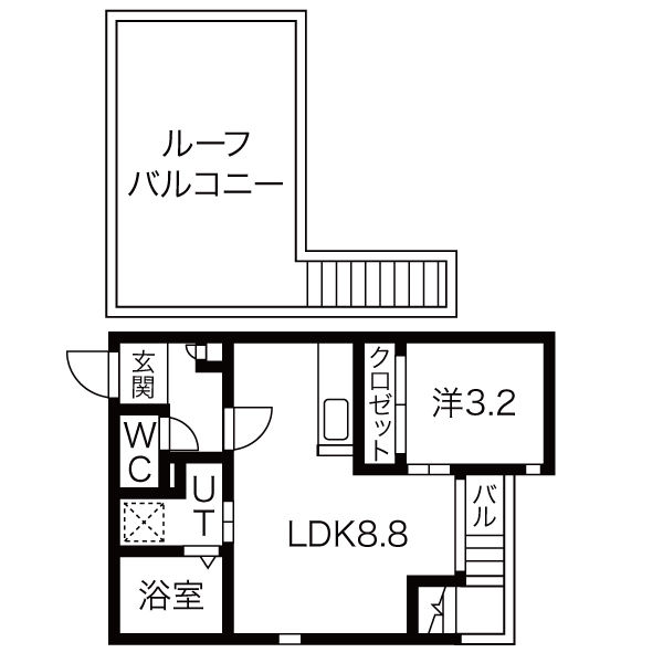 Grandtic Castleの間取り