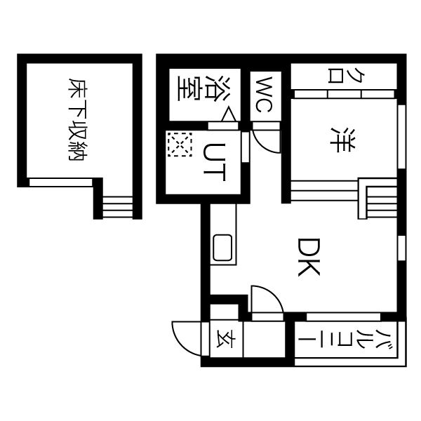 フランド本陣の間取り
