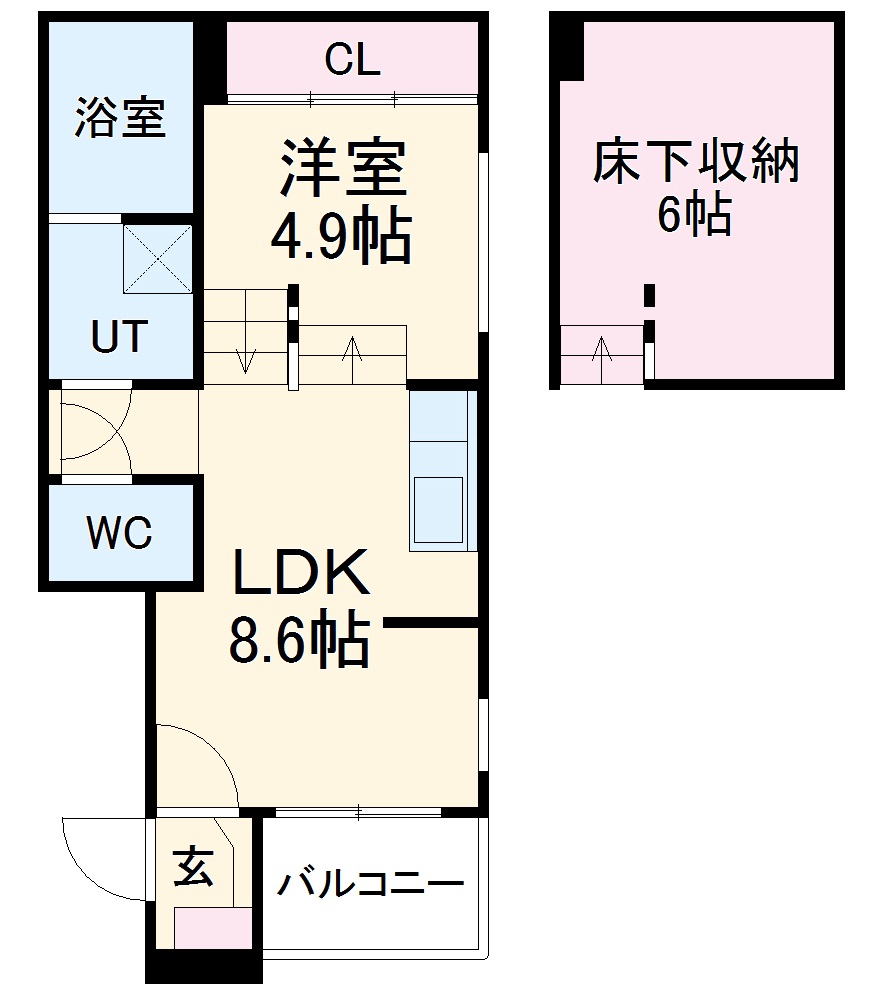 MAISON CHOUETTEの間取り
