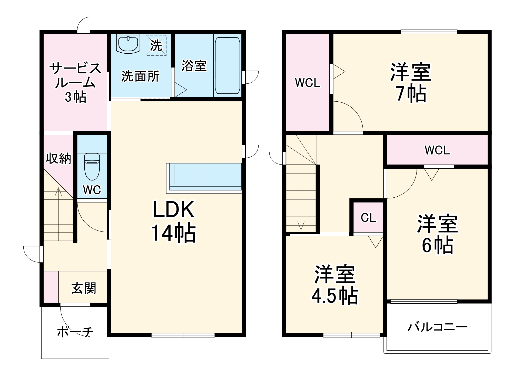 沖田町197-1KODATEXⅤの間取り