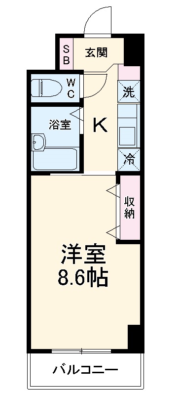 willDo稲永の間取り