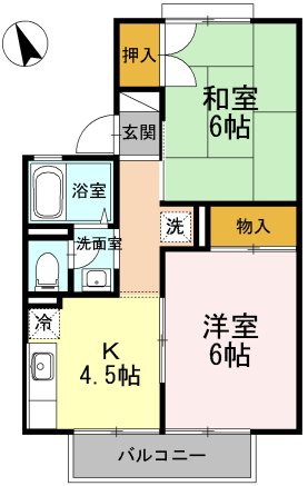 カーサカルムの間取り