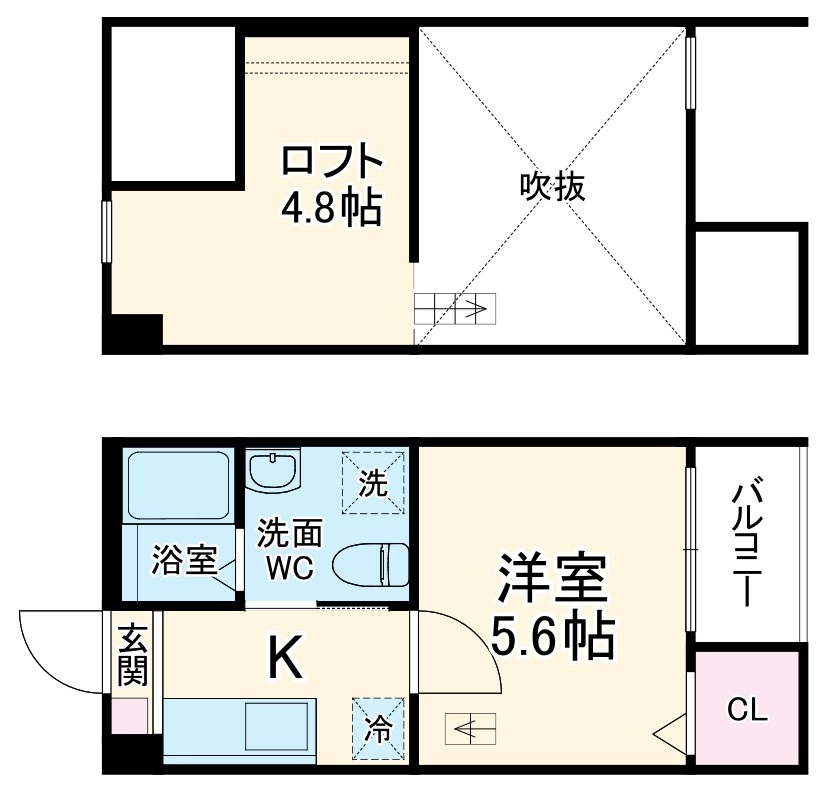 プレンフルⅡの間取り