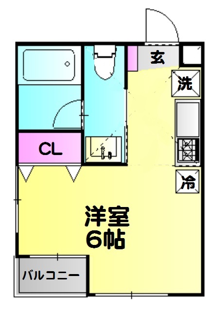 モアナコート北綾瀬の間取り
