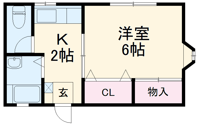 コスモハイツの間取り