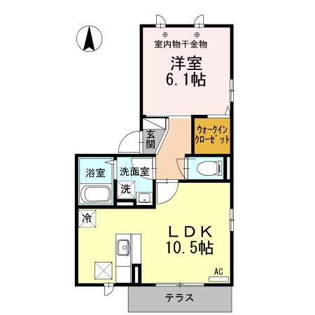 フローラの間取り