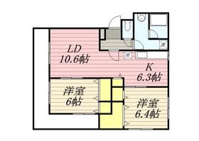 ラフォーレ伍番館の間取り