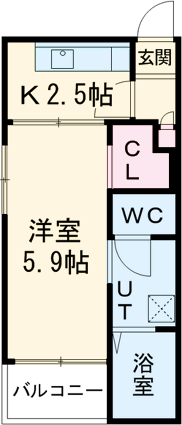 REGALEST豊田本町の間取り