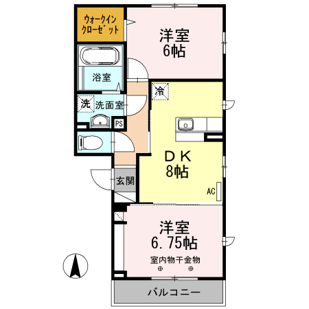 ラ・フルールの間取り
