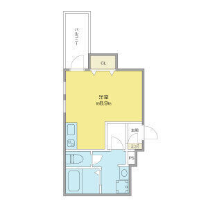 SQUARE中村区役所の間取り