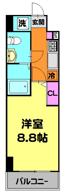 グランフォース北綾瀬の間取り