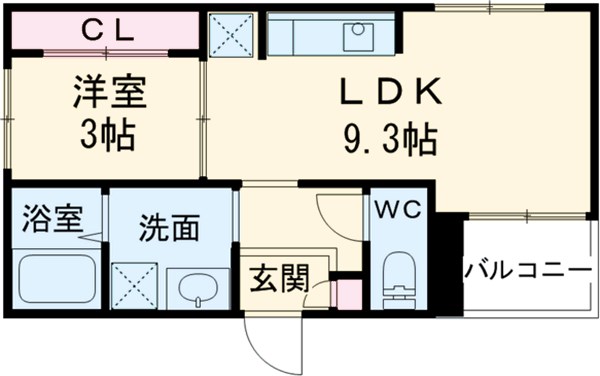 REGALEST blancの間取り