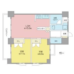 GRAND BLUE の間取り