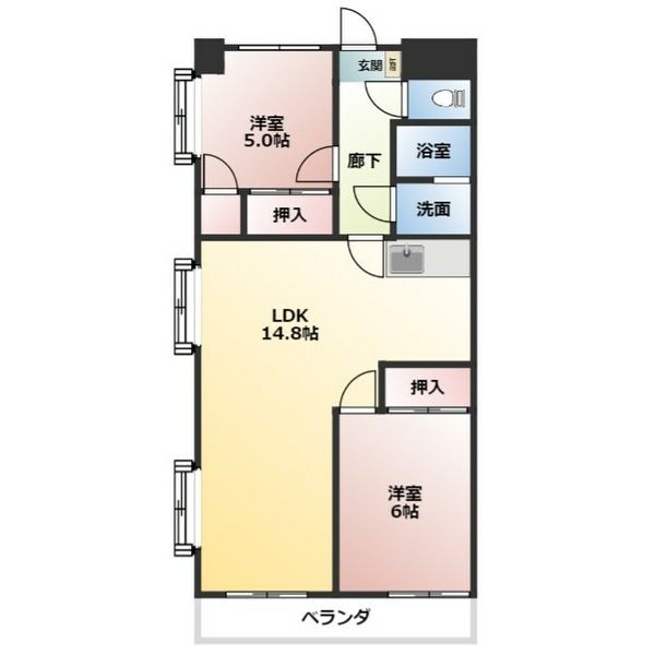 リエス中村公園西の間取り