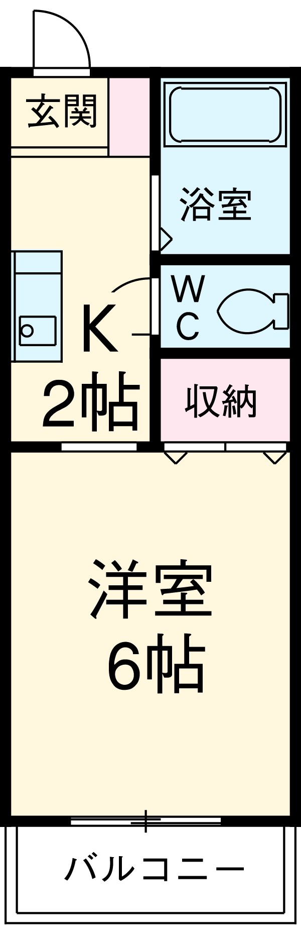 ケイハウスの間取り